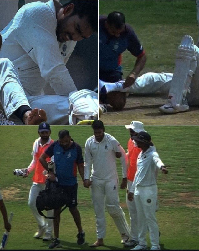 Even after injury venkatesh Iyer came …