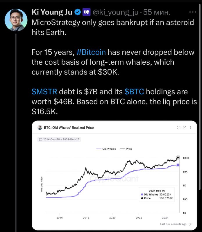 ***🪙*** **MicroStrategy обанкротится только в случае …