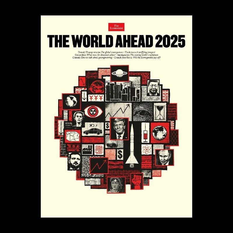 Новая [обложка](https://x.com/TheEconomist/status/1858791024694333878) The Economist на 2025: