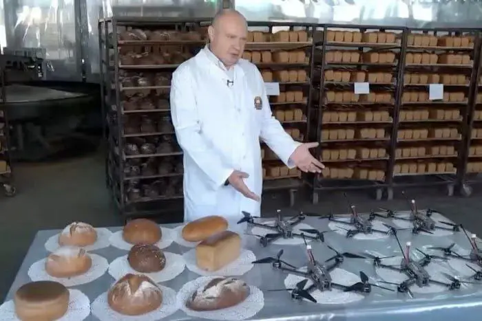 Usine de drones dans une boulangerie …