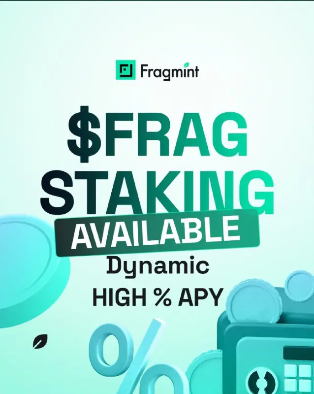 We're thrilled to announce: $FRAG Staking!***🔥***