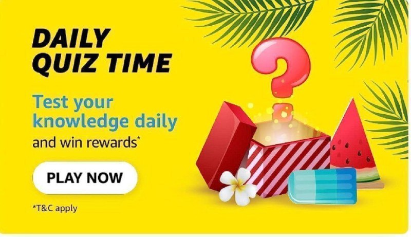 **(10TH NOVEMBER SUNDAY) AMAZON QUIZ ANSWERS …