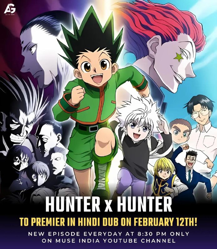 *****⚜️*****[**#Streaming\_Alert**](?q=%23Streaming_Alert)***💃******🗓*** **"Hunter x Hunter" - An …