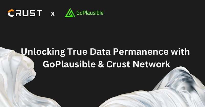 [@GoPlausible](https://t.me/GoPlausible) combines the power of [@CrustNetwork](https://t.me/CrustNetwork) …