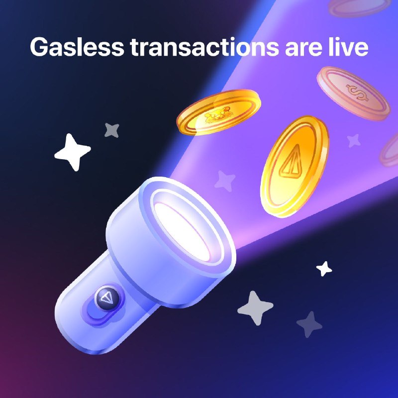 Telegram Gasless transaction ይፋ አድርጕል