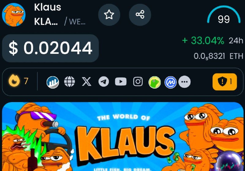 ***🔷*** **UpDate |** $KLAUS