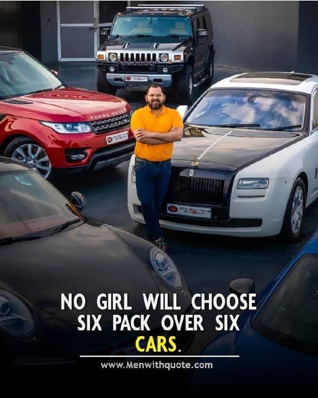 **NO GIRL WILL CHOOSE SIX PACK …