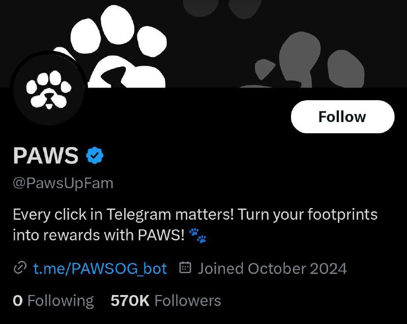 Paws Airdrop For All user