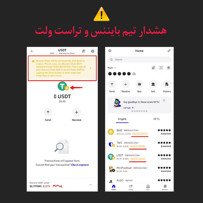 ***🚨******🚨******🚨*** **اخطار آخر تیم بایننس و …