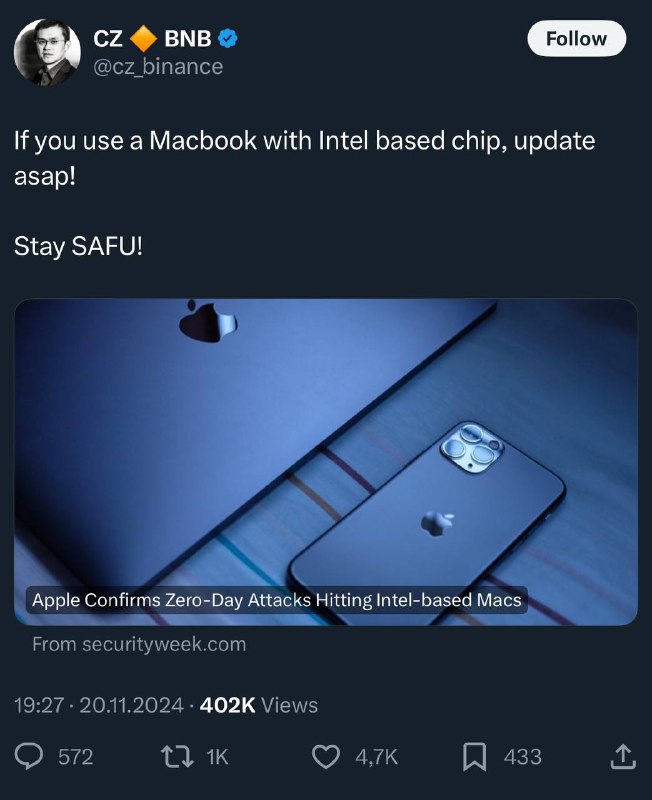 ***❕*****MacBook с Intel под угрозой: CZ …