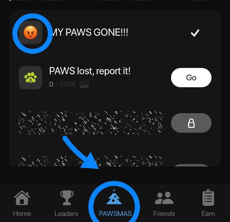 تحديث جديد في بوت PAWS ***?***