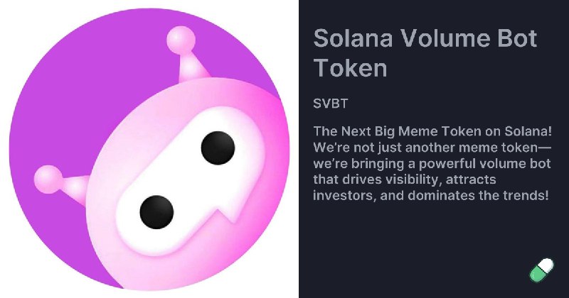 **Solana Volume Bot Token**