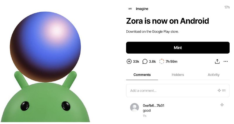 **Zora (60M$) - Airdrop уже скоро? …