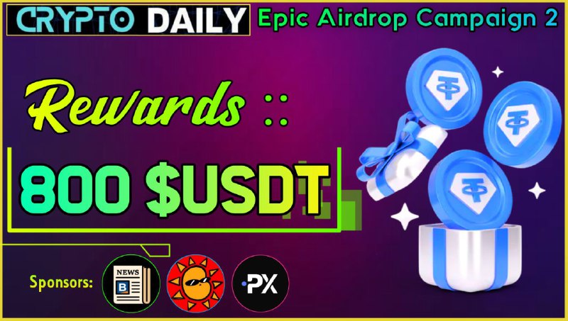 *****🥳*** Crypto Daily Epic** [**#Airdrop**](?q=%23Airdrop) **2