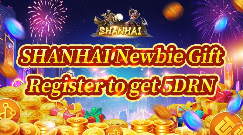 ***?*****New airdrop: SHANHAI Newbie Gift*******?*******Reward: 5 …