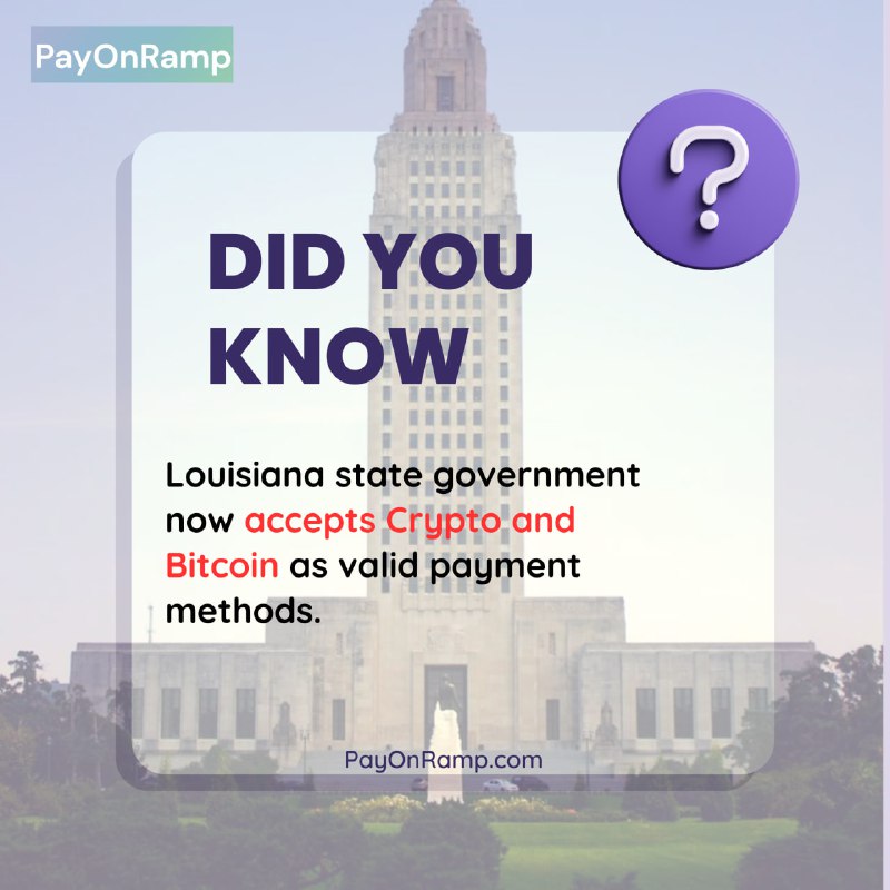 The Louisiana state government is leading …