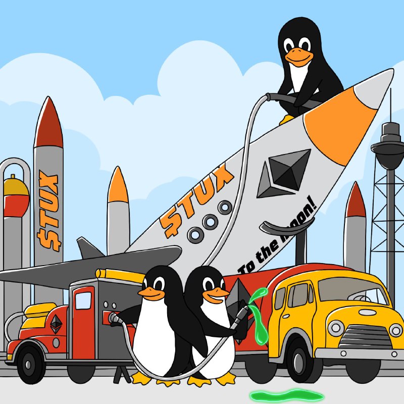 **$TUX** is a penguin character and …