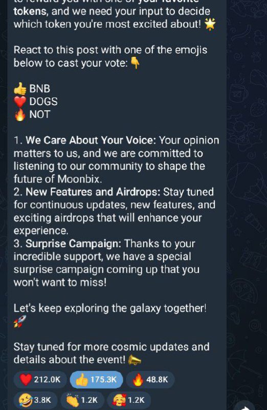 ***🚀***[Binance Moonbix](https://t.me/Binance_Moonbix_bot/start?startApp=ref_5076206232&amp;startapp=ref_5076206232&amp;utm_medium=web_share_copy), підтвердили, що дроп буде