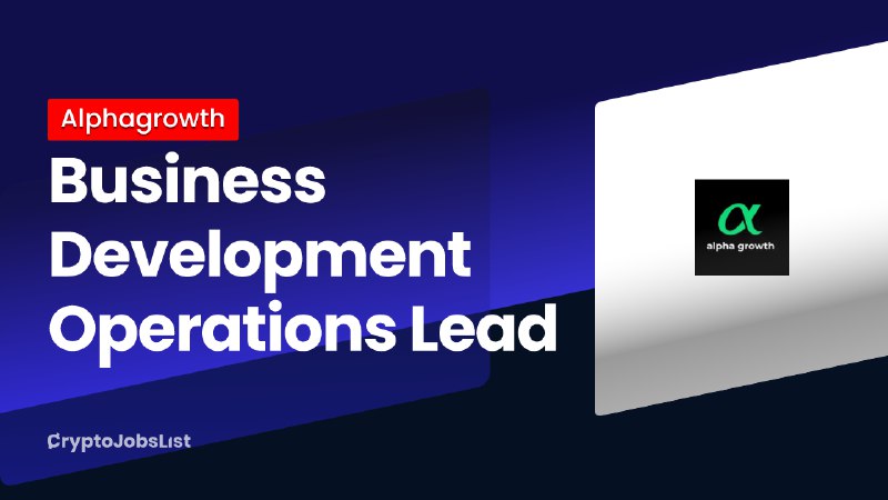 ***💼*** **Business Development Operations Lead**