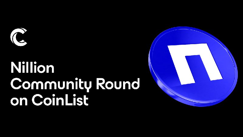 Coinlist has announced the Nillion community round.