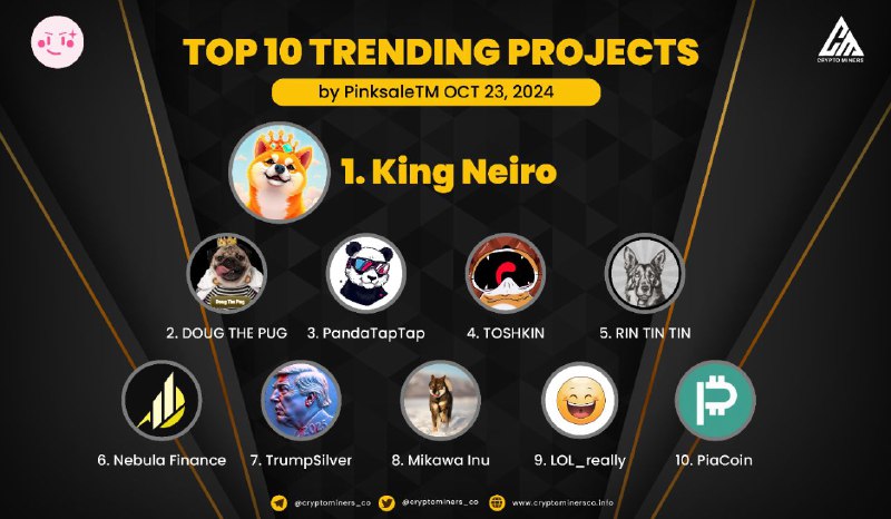 *****🏆*** TOP 10 TRENDING PROJECTS on** …