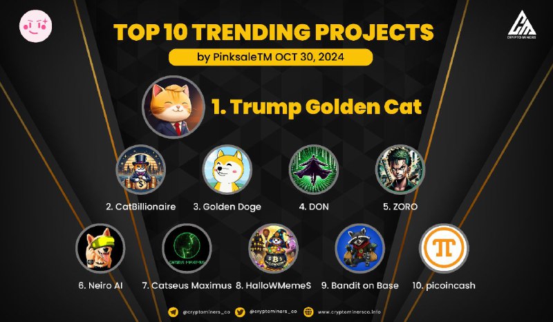 *****🏆*** TOP 10 TRENDING PROJECTS on** …