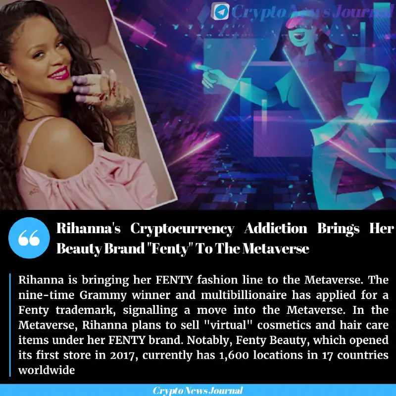 Rihanna's Cryptocurrency Addiction Brings Her Beauty …