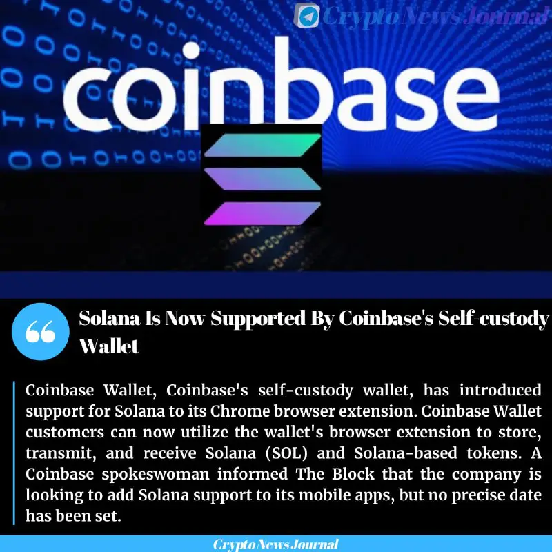 Solana Is Now Supported By Coinbase's …