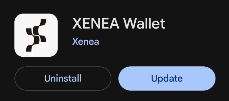 Update your Xenea Wallet ...