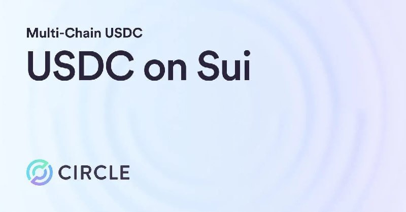 *****✔️*******USDC теперь доступен на блокчейне Sui.**