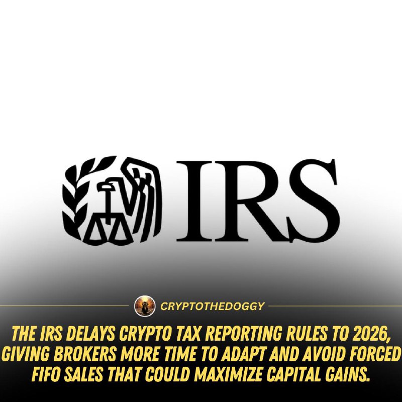 ***🇺🇸*** ***The IRS delays crypto tax …