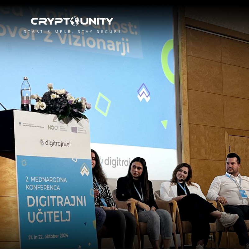 **CryptoUnity at the Education Conference!** ***🧑‍🎓***