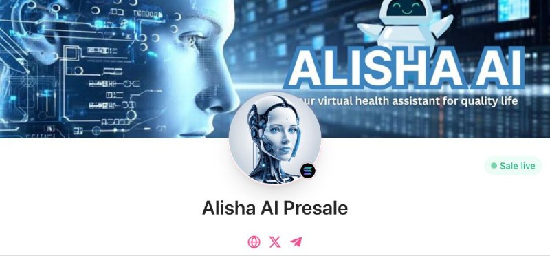 **Project:** $**ALISHA** **AI*****🪙******✅***ALISHA AI PRESALE, Team …