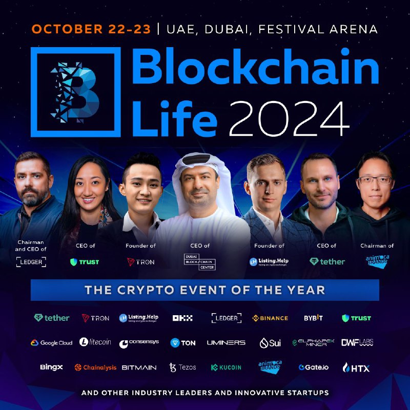 ***⚡️*** I'm going to Blockchain Life …