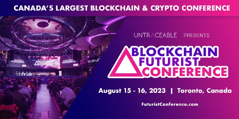 **15-16 Августа** буду на конференции [Blockchain Futurist Conference](https://www.futuristconference.com/) в **Торонто**.