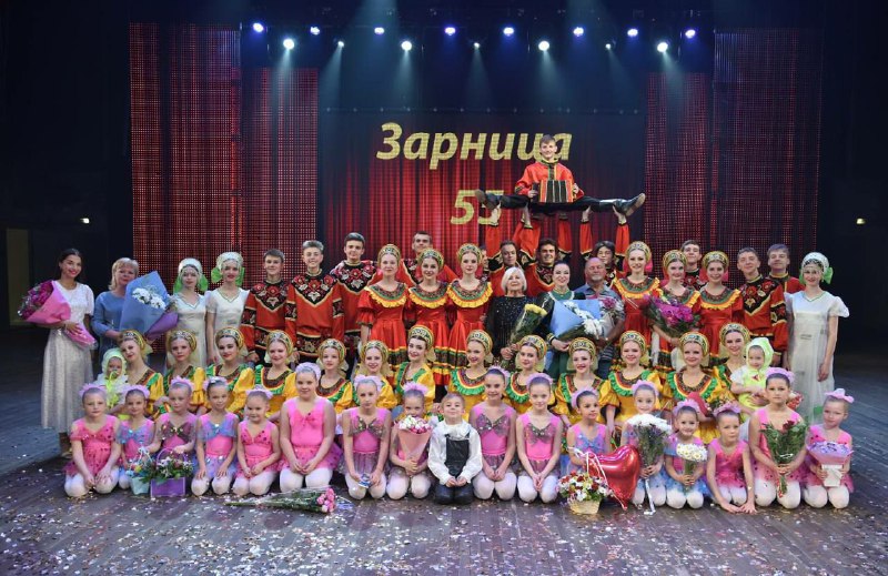 Видео юбилейного концерта Образцового ансамбля танца …