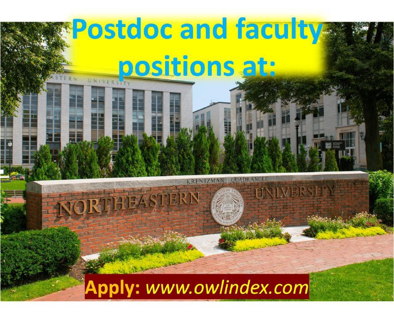 Postdoc and Faculty opportunities at Northeastern …