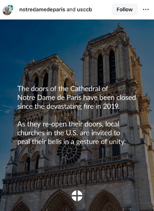 ***?*** Notre Dame will officially re-open …