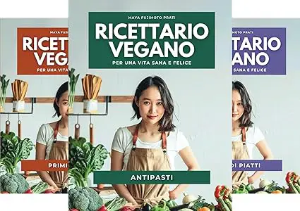 Ragazzi vi consiglio questi libri con ottime ricette vegane dagli antipasti ai dolci!!!