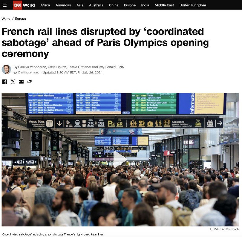 The French Olympics are going swimmingly, …