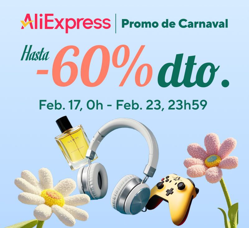 **Promo de Carnaval de AliExpress**