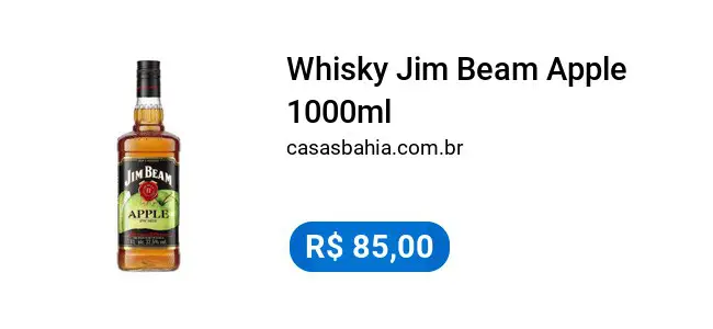 [Parcelado] [Marketplace] Whisky Jim Beam Apple …