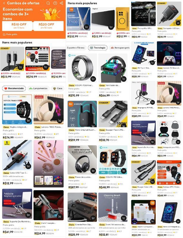 **OFERTAS DE COMBO ALIEXPRESS