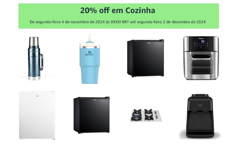 **20% OFF em Cozinha**