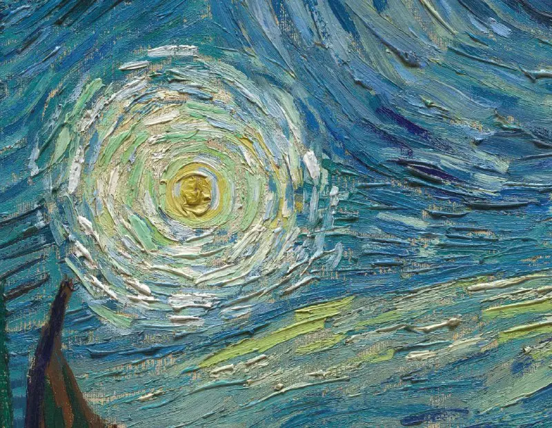 Vincent Van Gogh’s brush strokes