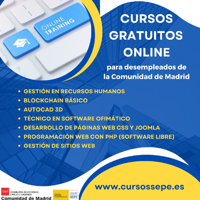 Cursos gratuitos online para desempleados de …