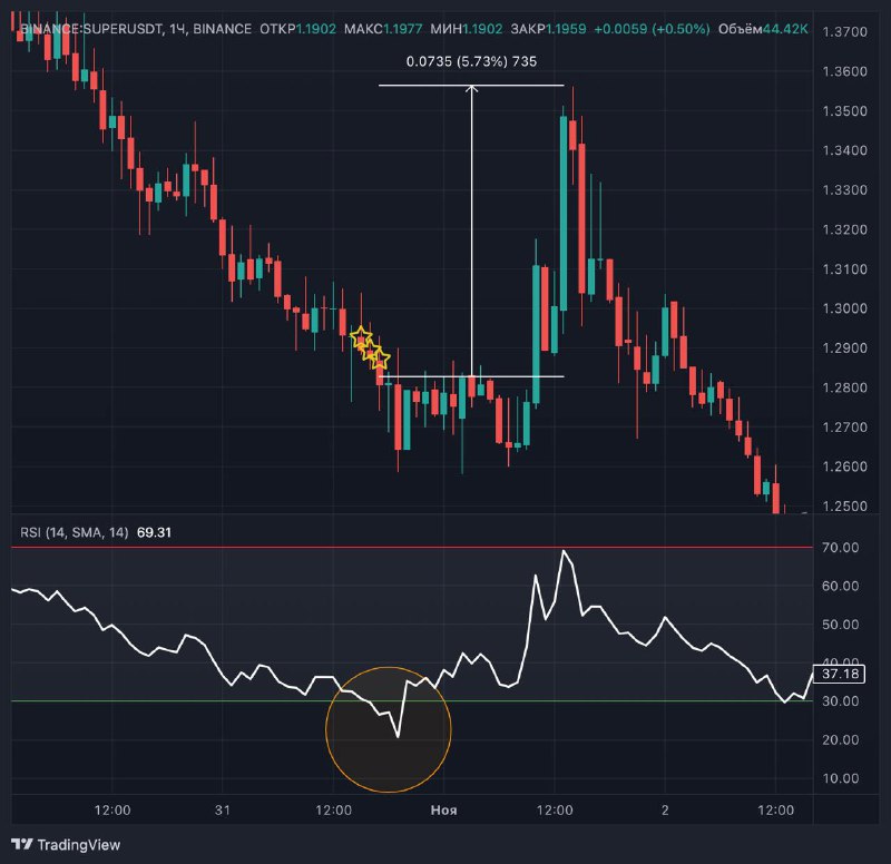 Cryptovizor 🔵 Binance screener