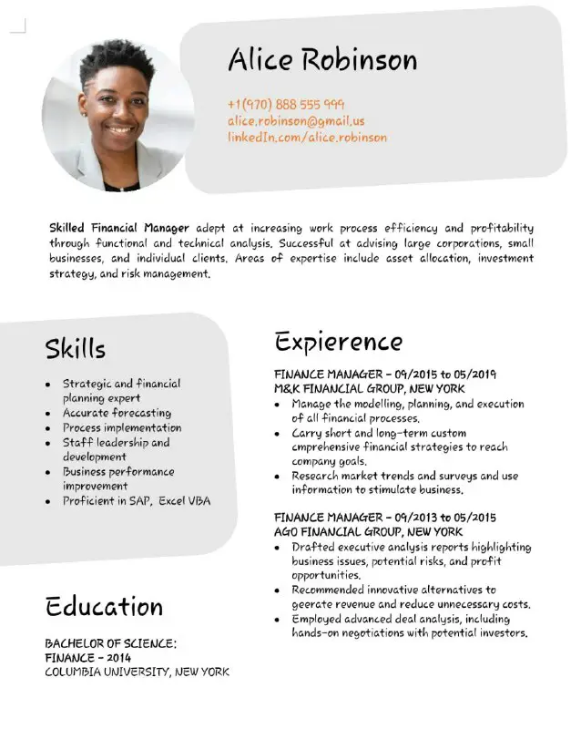 CV Template