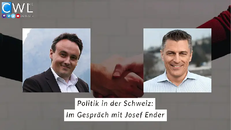 [https://www.cwl-live.ch/post/politik-in-der-schweiz-im-gespräch-mit-josef-ender](https://www.cwl-live.ch/post/politik-in-der-schweiz-im-gespr%C3%A4ch-mit-josef-ender)