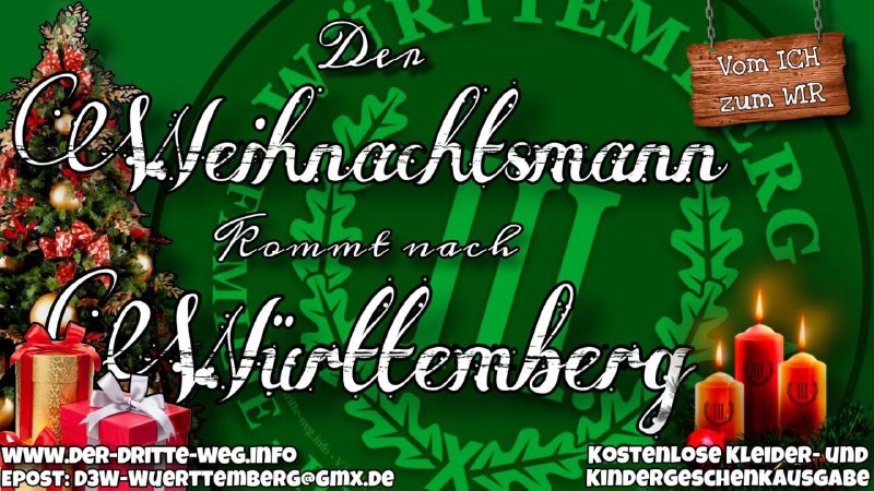 Der Weihnachtsmann kommt nach Württemberg